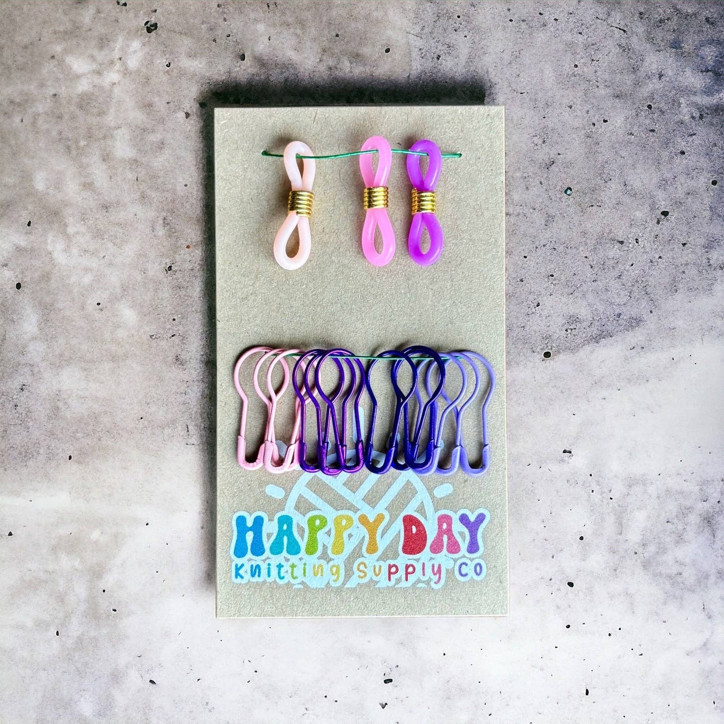 Needle Huggers + Bulb Pins | Knitting Accessories