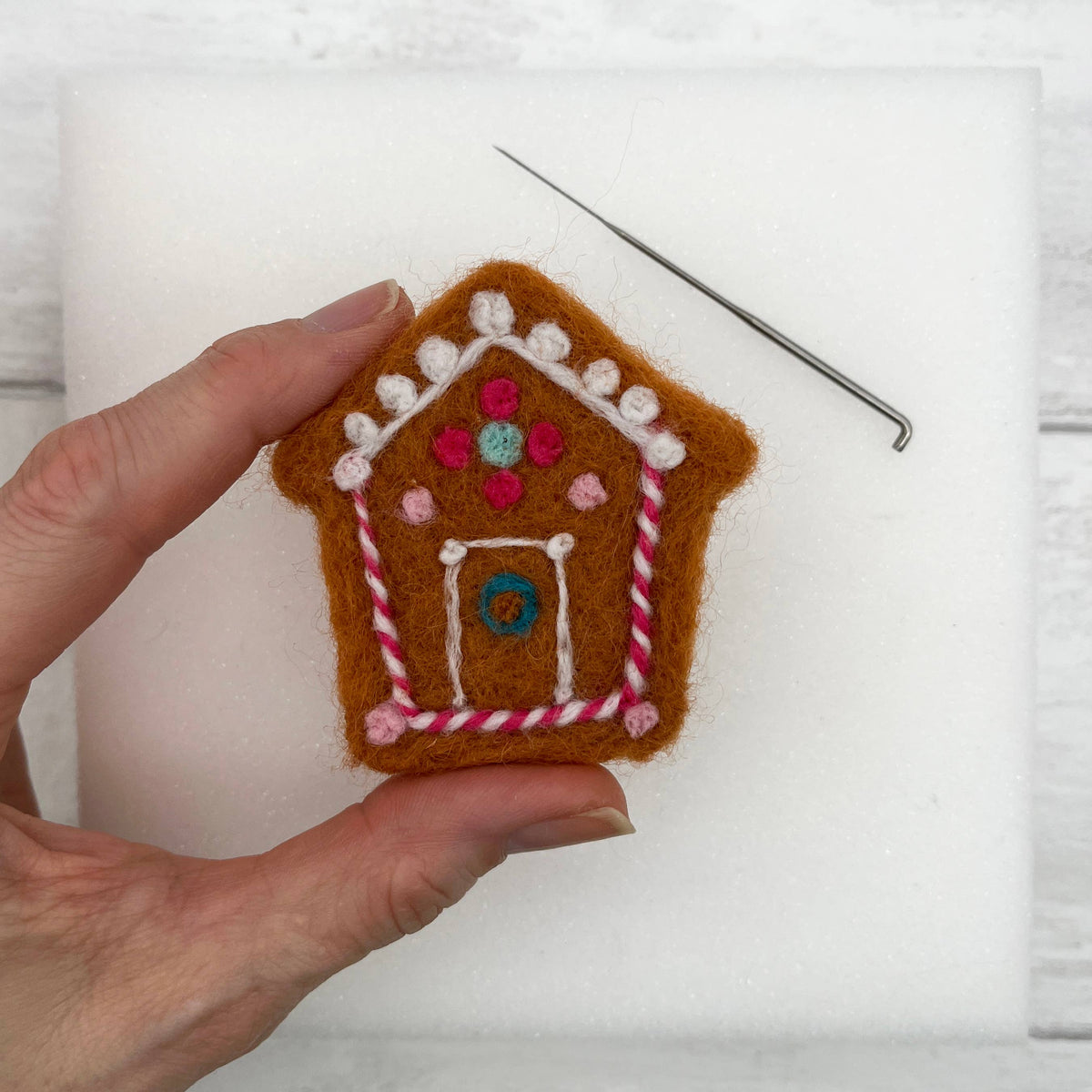 Gingerbread - Needle Felting Kit