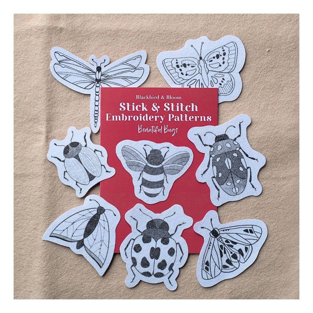 Stick & Stitch Embroidery Packs by Blackbird & Bloom