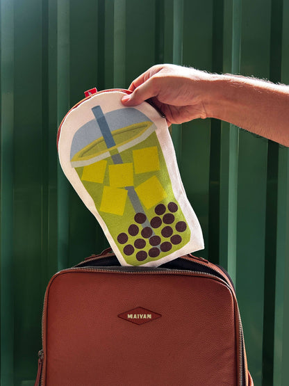 Foodie Canvas Zipper Pouches by Maivan Goodies Co.
