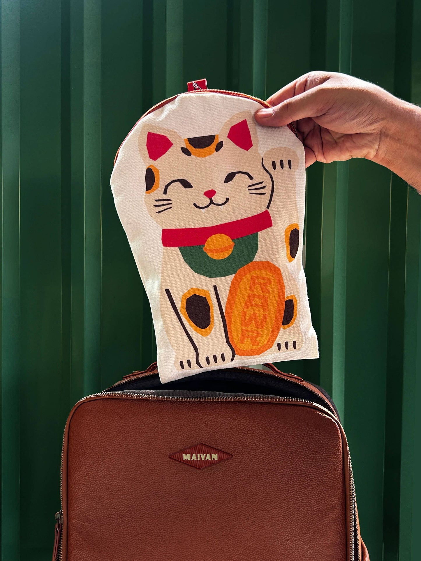 Foodie Canvas Zipper Pouches by Maivan Goodies Co.