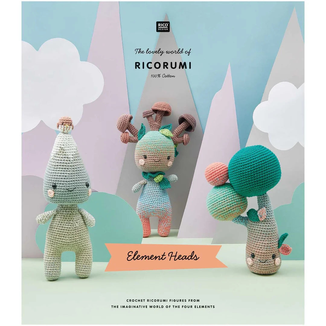 Element Heads by Ricorumi - Crochet Book