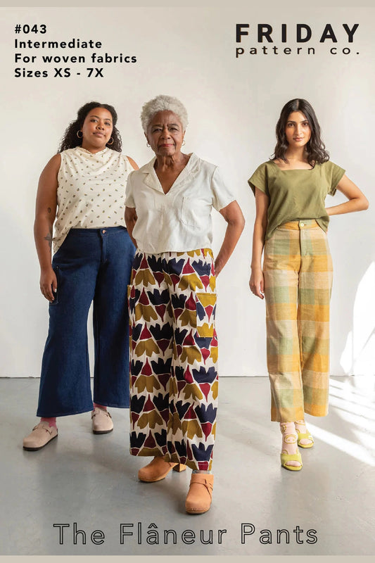 Flaneur Pants - Sizes XS-7X  - Paper Pattern