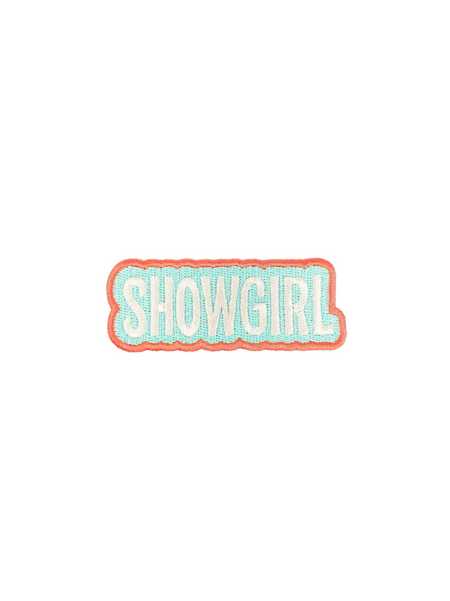 Showgirl Patch - Embroidered Iron On Patch