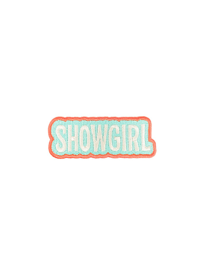 Showgirl Patch - Embroidered Iron On Patch