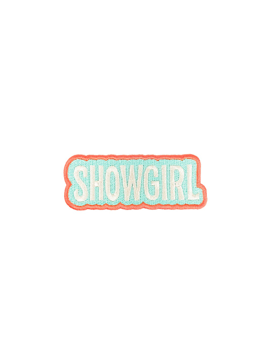 Showgirl Patch - Embroidered Iron On Patch