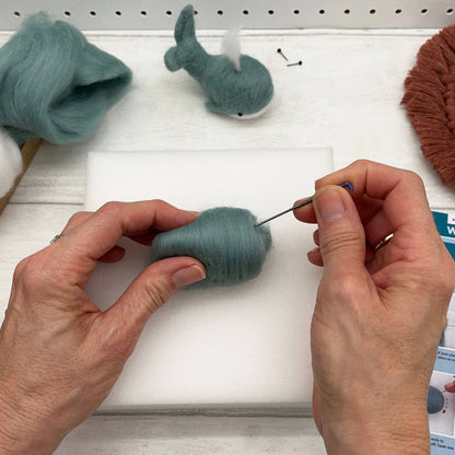 Whale - Needle Felting Kit
