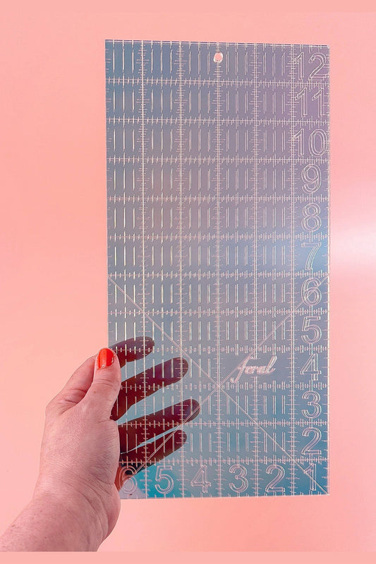 Quilting Ruler - 6" x 12"