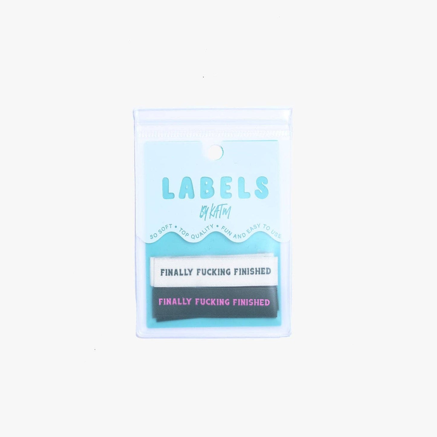 Finally Fucking Finished Woven Labels by KATM