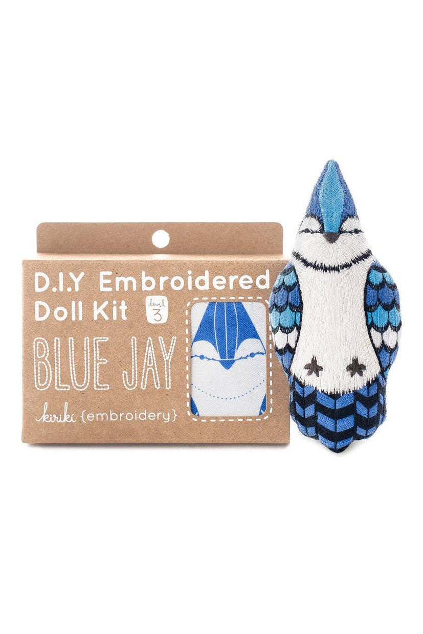 Blue Jay (Level 3) - Embroidery Kit