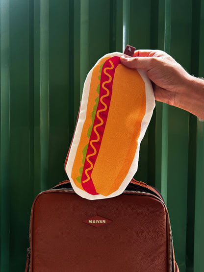 Foodie Canvas Zipper Pouches by Maivan Goodies Co.
