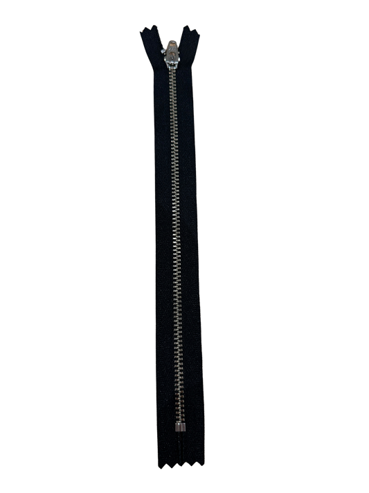 Closed-End YKK Jean Zipper with Metal Teeth 9"-23cm