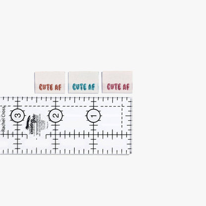 Cute AF! Woven Labels by KATM