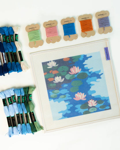 Claude Monet - Water Lilies - Needlepoint Kit