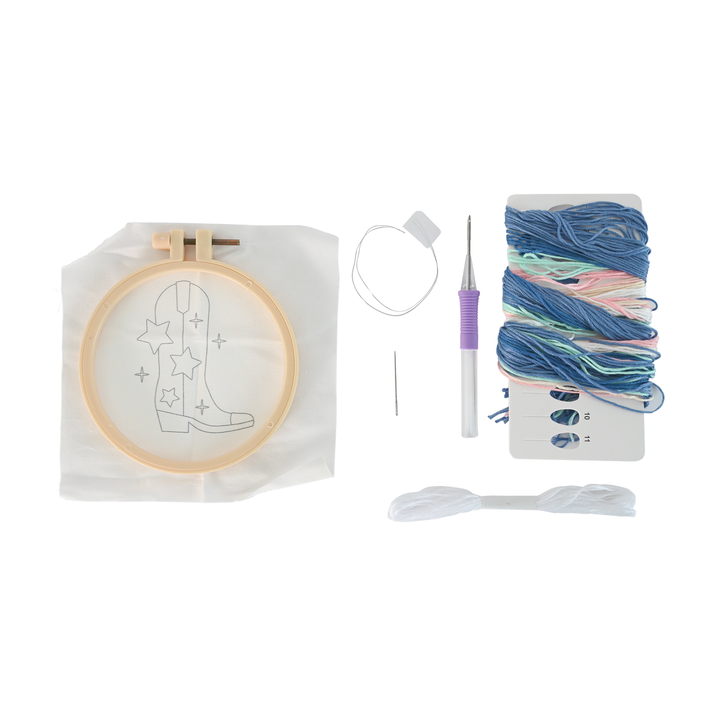 Cowboy - Mini Punch Needle Kit