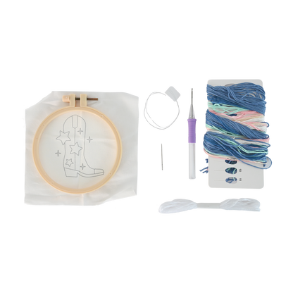 Cowboy - Mini Punch Needle Kit
