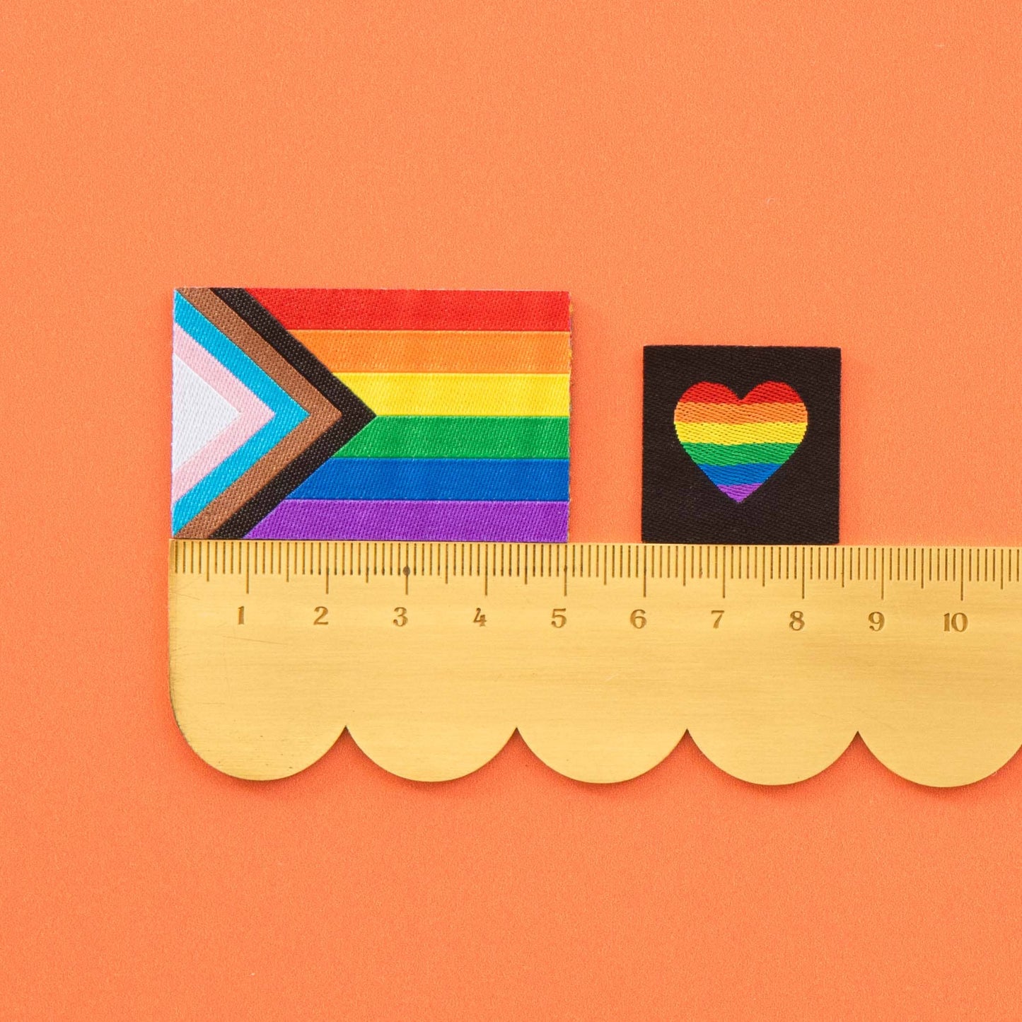 Pride Rainbow - Iron-on Label Multipack