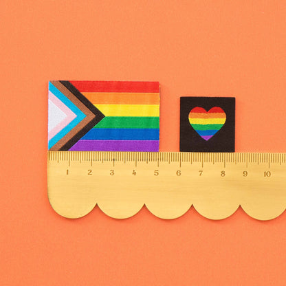 Pride Rainbow - Iron-on Label Multipack