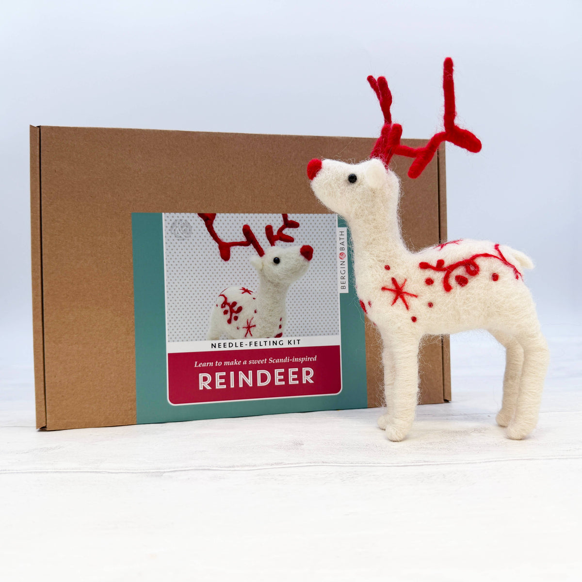 Reindeer - Needle Felting Kit