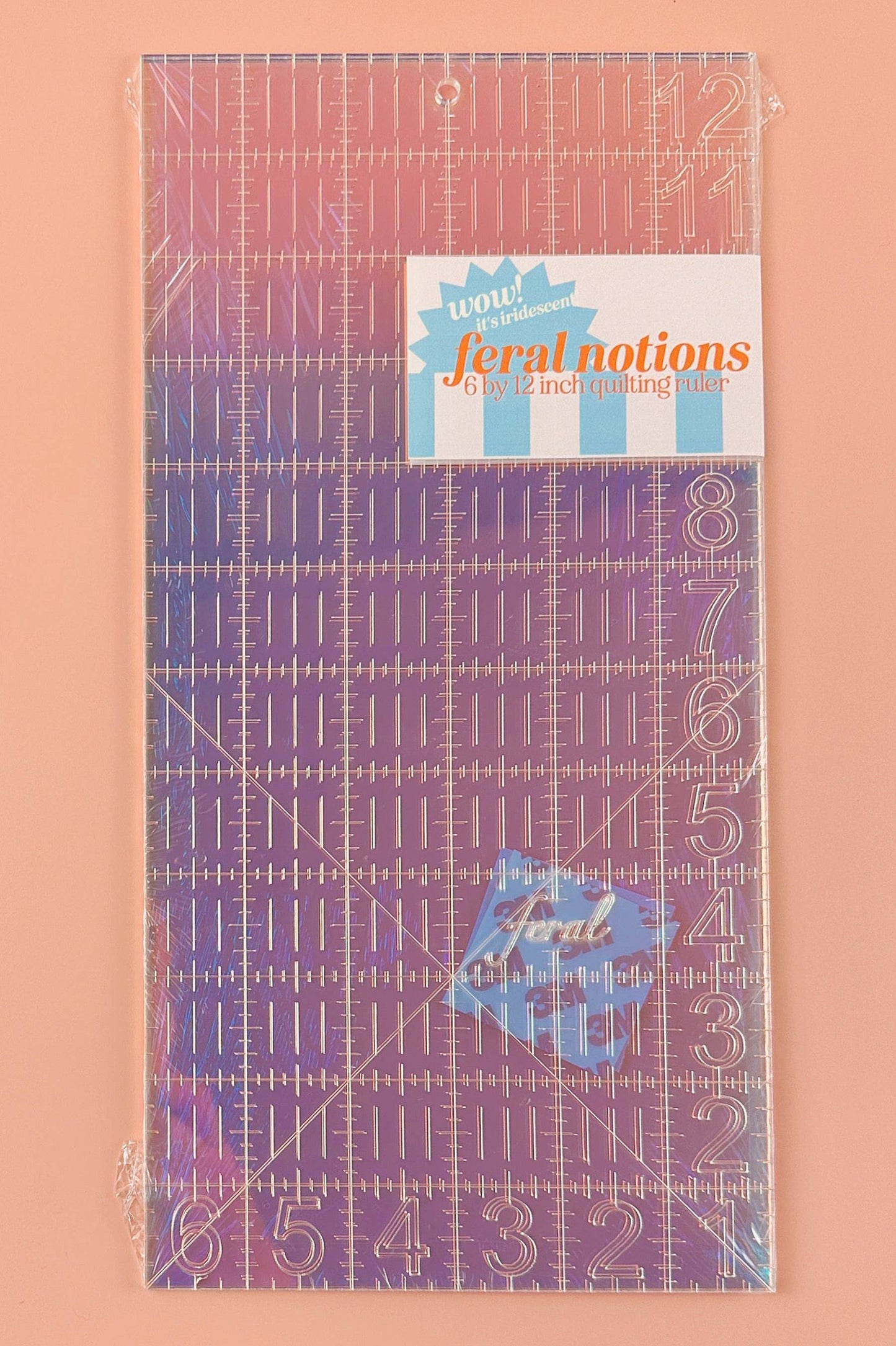 Quilting Ruler - 6" x 12"