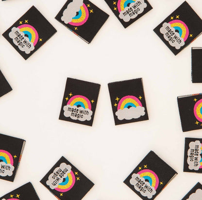 Made with Magic - Sewing Woven Labels by Sarah Hearts