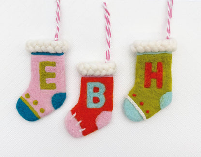 Christmas Stocking - Needle Felting Kit