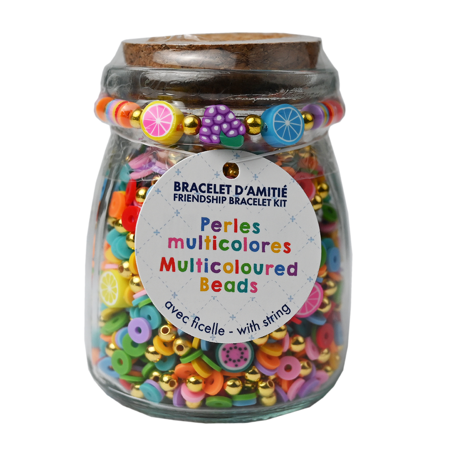 Friendship Bracelet Kit: Multi-Coloured