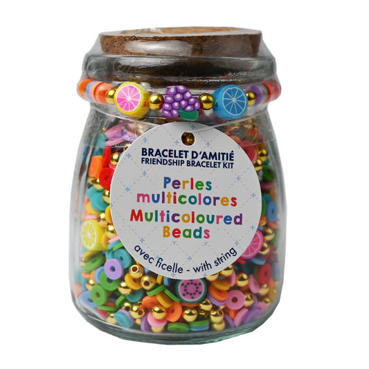 Friendship Bracelet Kit: Multi-Coloured