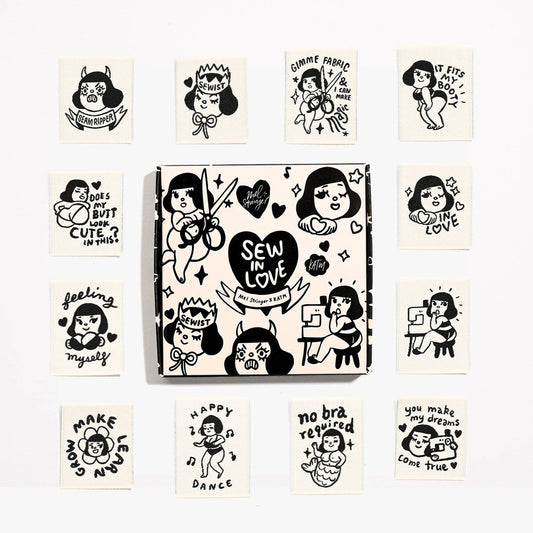 Sew-In Love + Feeling Yourself - Mel Stringer x KATM Woven Label Collab