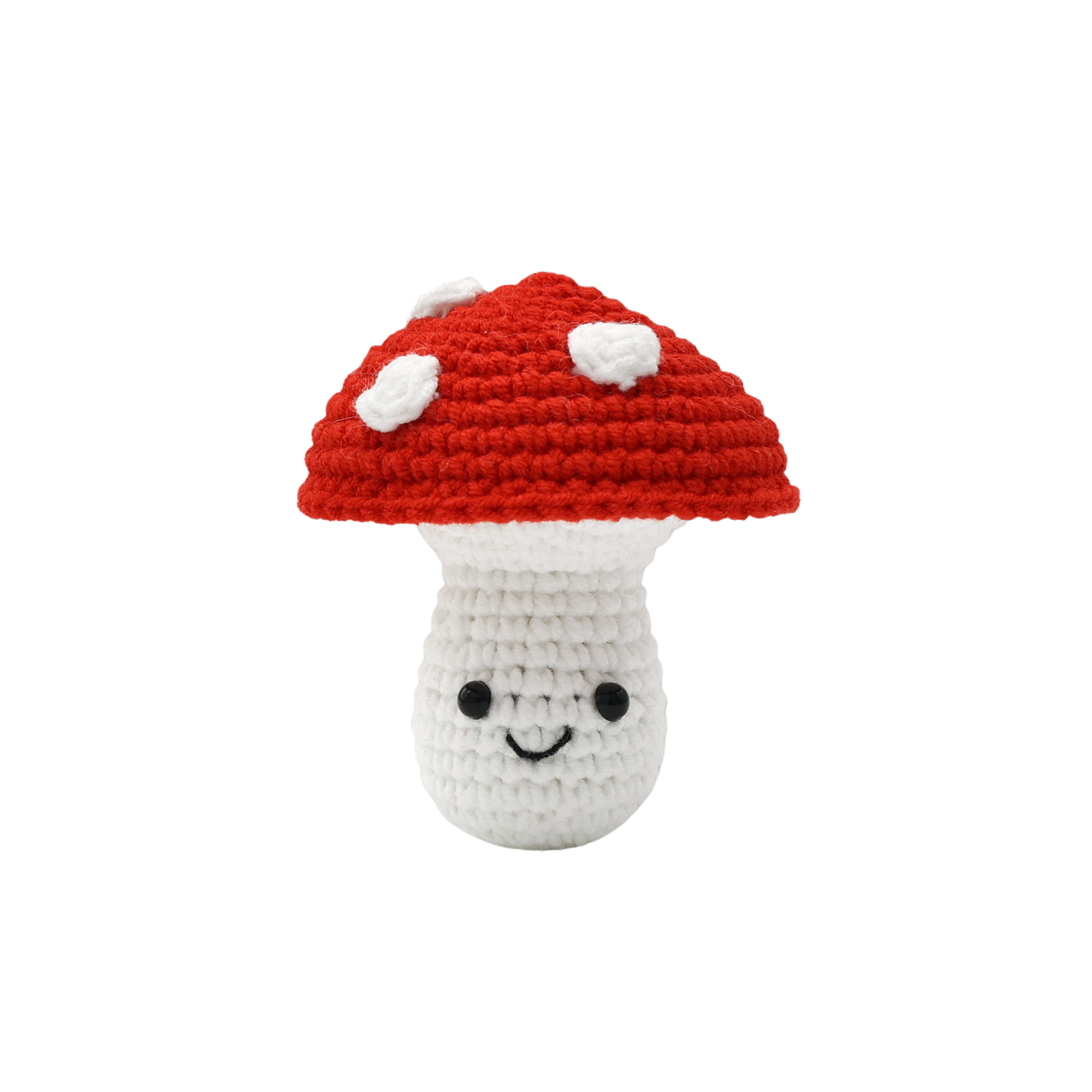 Mini Mushroom Keyring - DIY Crochet Kit