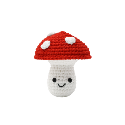 Mini Mushroom Keyring - DIY Crochet Kit