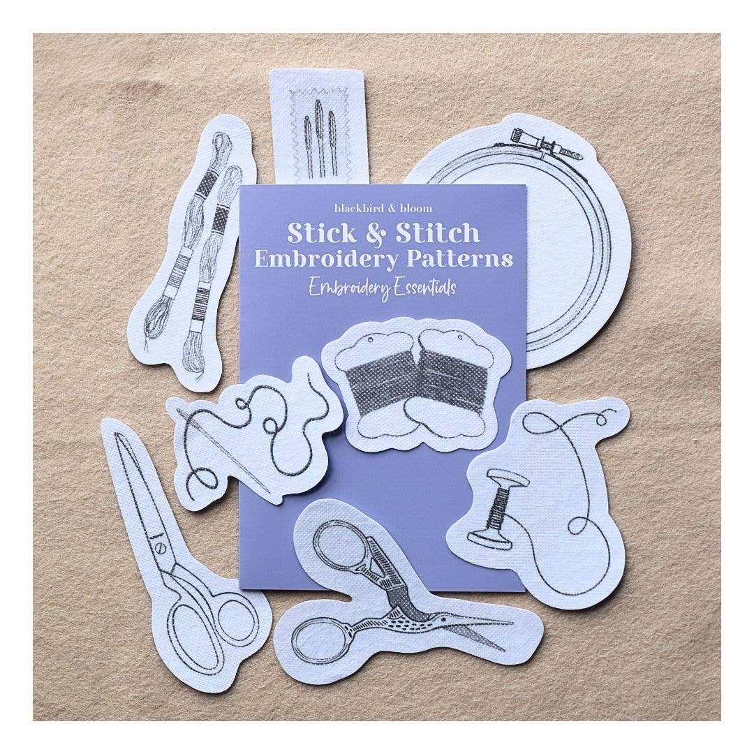 Stick & Stitch Embroidery Packs by Blackbird & Bloom