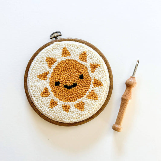 Sunshine Punch Needle Kit - Beginner