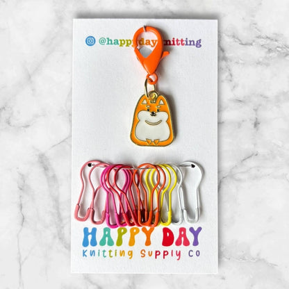 Cute Progress Keepers with Bulb Pin Stitch Markers