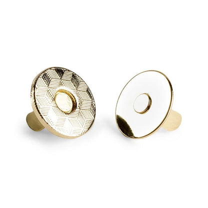 Thin Magnetic Snaps - Bag Hardware 3/4" (Various Colours)