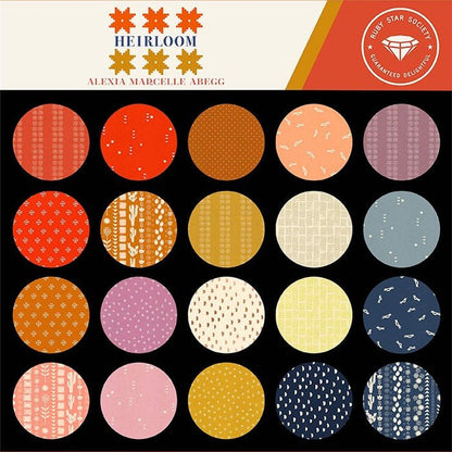 Heirloom Charm Pack - (5" Squares) Ruby Star Society