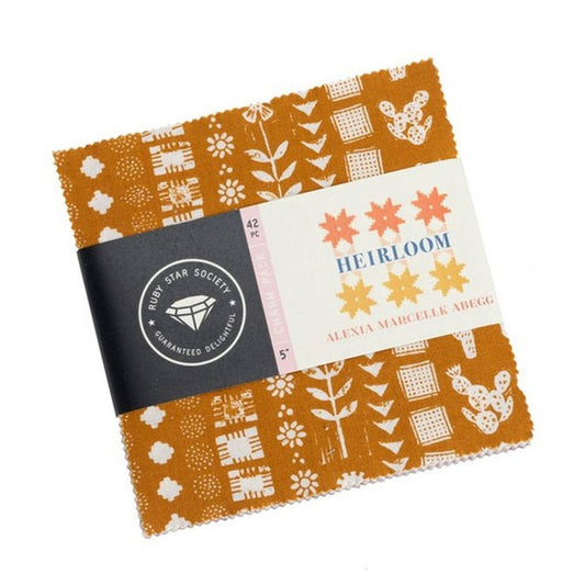 Heirloom Charm Pack - (5" Squares) Ruby Star Society
