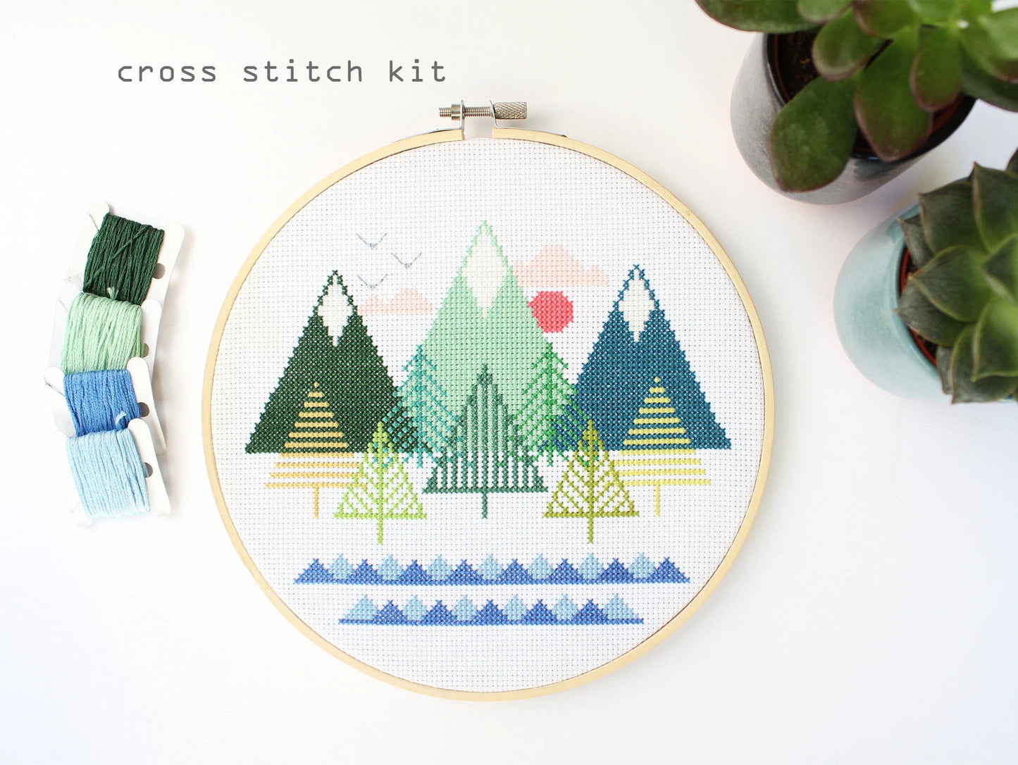 Sea to Sky Sampler - Cross Stitch Kit