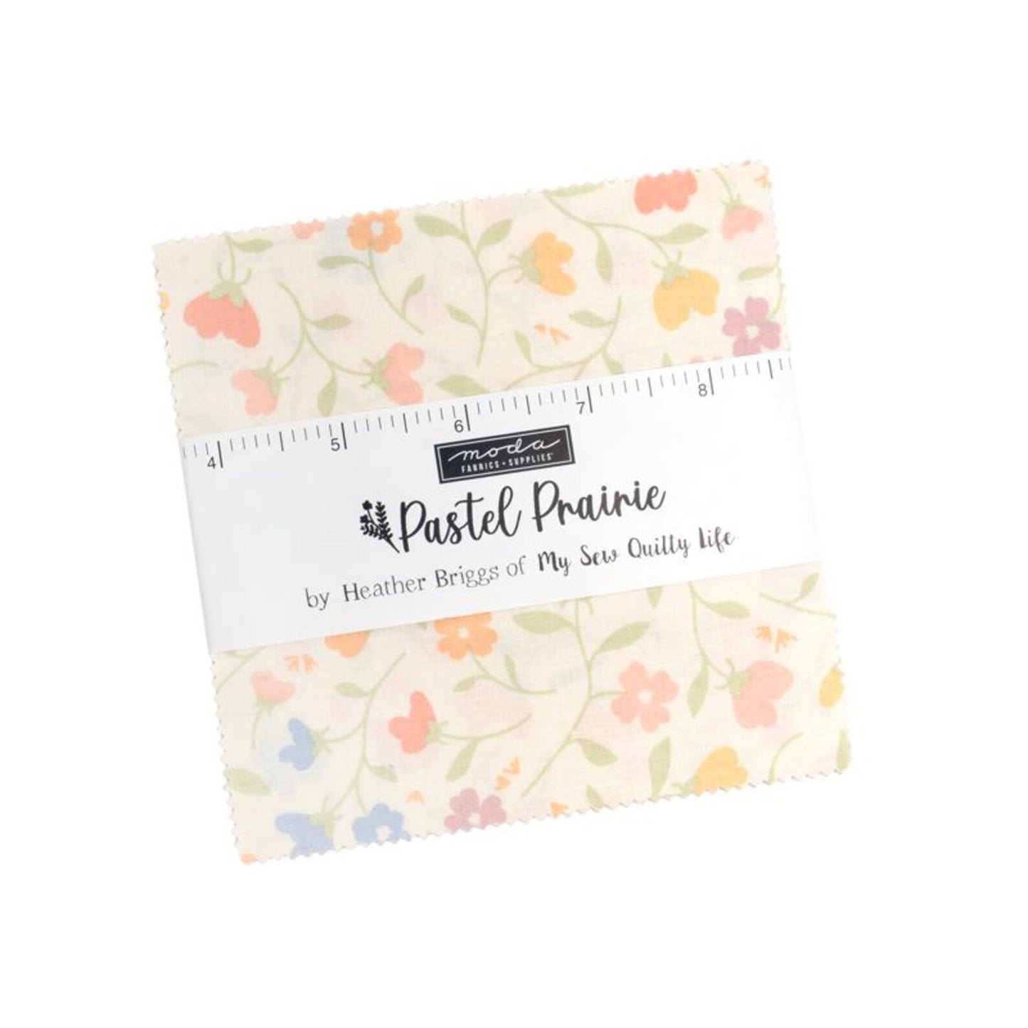 Pastel Prairie Charm Pack - (5" Squares) by Heather Briggs of My Sew Quilty Life
