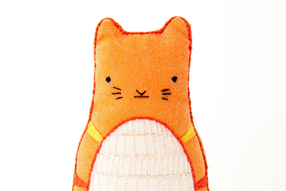 Tabby Cat (Level 1) - Embroidery Kit