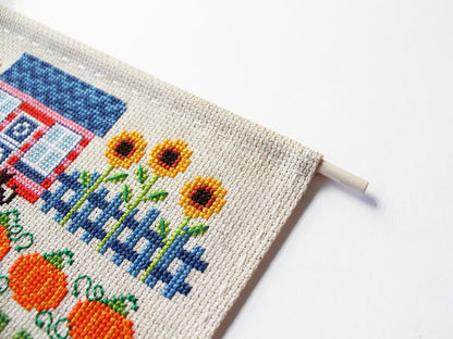 Kitchen Garden Sampler - Cross Stitch Kit