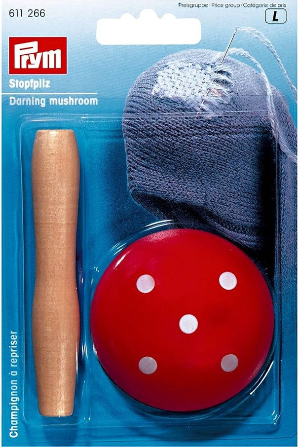 Wooden Darning Mushroom