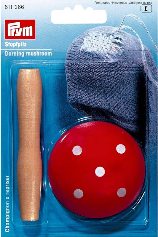 Wooden Darning Mushroom