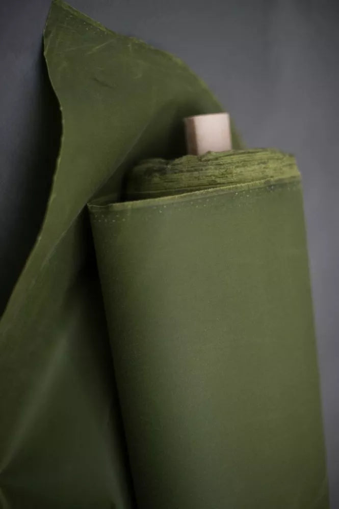Grass Organic Cotton Oilskin - Merchant & Mills (Per ½ Meter)
