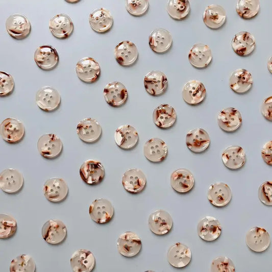 Oatmilk Latte - Buttons - 17mm