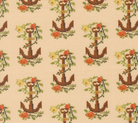 Saltwater by Cathe Holden - Natural (Per ½ Meter)